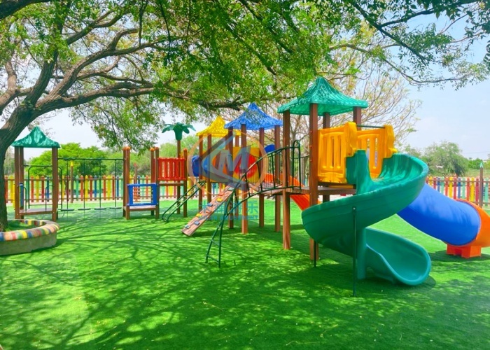 Kindergarten Slide Outdoor Playground Equipment For Commercial