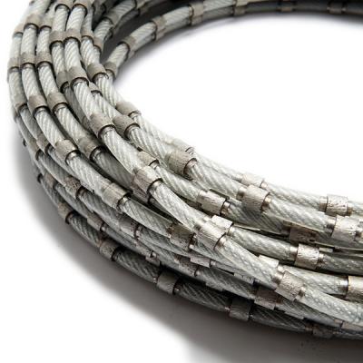 8.8mm Granite Diamond Wire Saw Granite Profiling Tools Rock Cutting Hard Stone