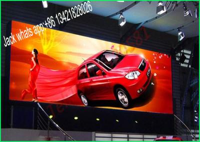 As exposições de diodo emissor de luz alugados de 500 x de 500mm HD conduziram o painel RGB para a exposição do carro