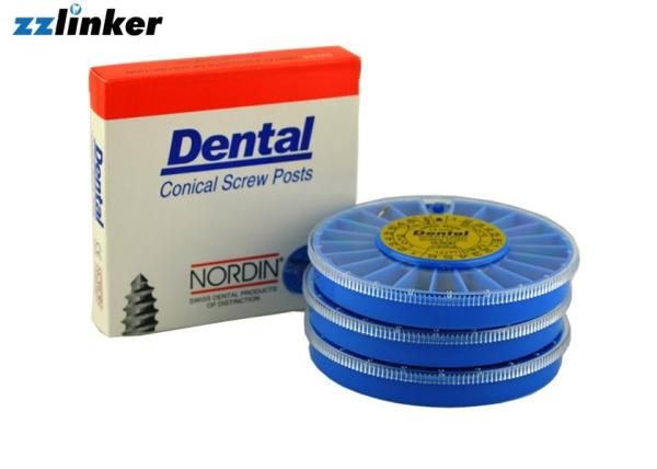 Parafuso Titanium de aço inoxidável para o cargo chapeado ouro da substituição dos dentes do implante dental