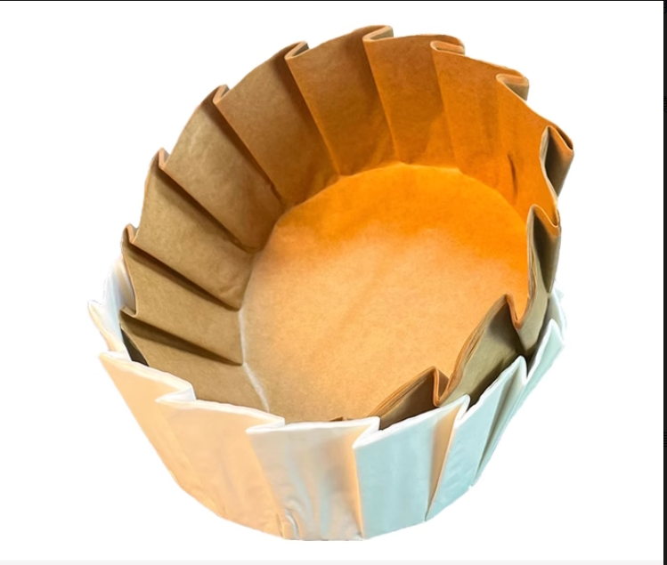 72x46mm Bulk Basque Cake Paper Holder Food Safe