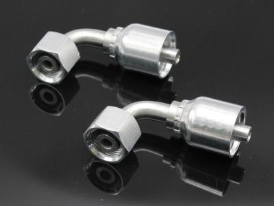 High Pressure BSP Hydraulic Fittings / Hydraulic Elbow Fittings Ferrule Shape
