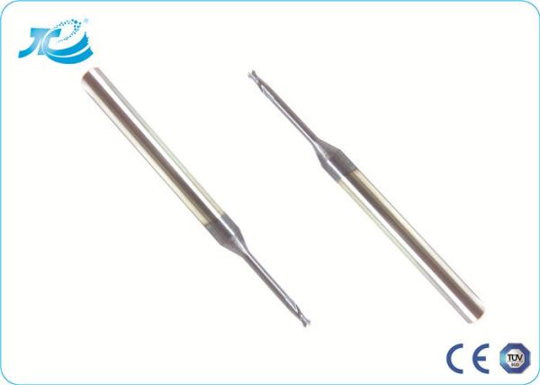 Ball Nose Long Neck End Mill Carbide Tapered End Mills CE / TUV Approved