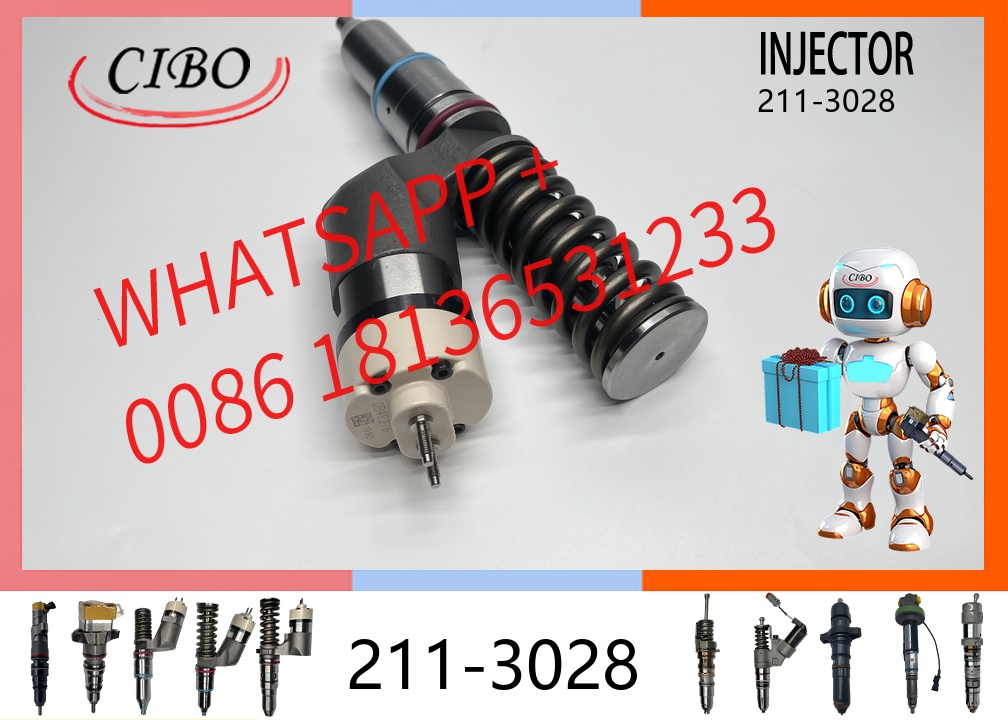 original 211-3028 Common Rail Fuel Injector for C18 Diesel Engine 10R-7228 10R-7213 211-0565 211-3026 235-1403 253-0597 Auto Spare Parts original new injector