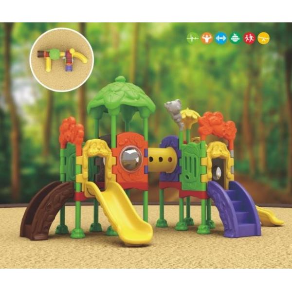 eco-friendly cheap backyard playground outdoor childrens play for home use