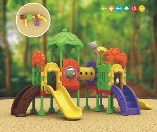 forest theme kids garden play gym outdoor toddler play set for primary school