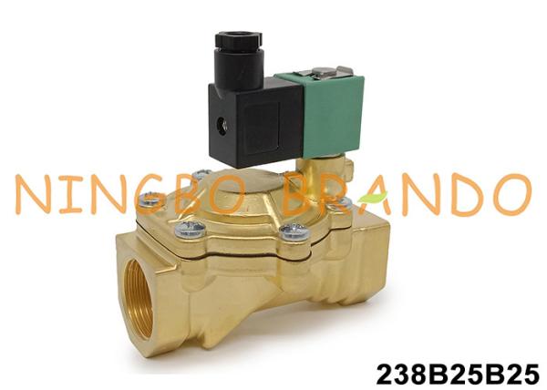 1'' ASCO Type SCG238E005 Brass Solenoid Valve 24VDC 110VAC 220VAC