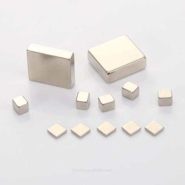 Sintered Rare Earth Magnet Sample Powerful Permanent Magnetic Square Magnet 50*50*25