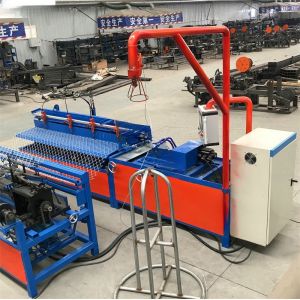 Stable Performance Chain Link Fence Maker Machine Quick Setup