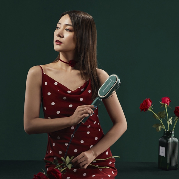 Женские керамические горячие расчески, многофункциональная расческа для укладки, стайлер для волос, электрическая щетка для выпрямления волос, щипцы для завивки