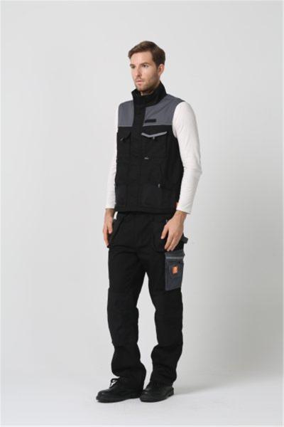 35% Cotton Men'S Cotton Workwear Adjustable Waistband Vest