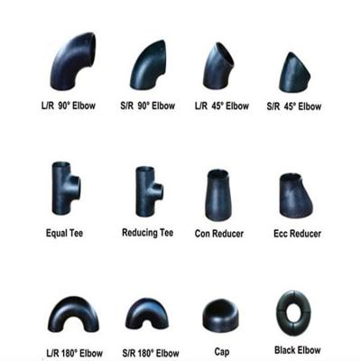 Forged Female Carbon Steel Butt Weld Fittings / Seamless Pipe Tee