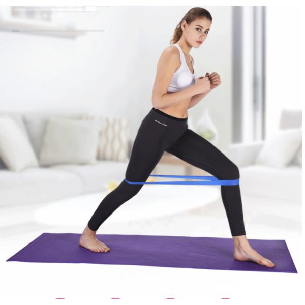 Custom Logo 600mm Long Resistance Bands Exercise Latex Gym Fitness Yoga