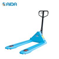 Distribuição Manual Pallet Truck Jack 2000kg 550mm Largura do garfo Jack de paletes 3000kg