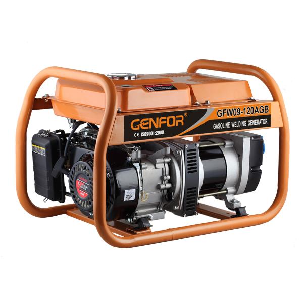 Big Fuel Tank Gasoline Welder Generator 2.5KW Rated Power Easy To Move