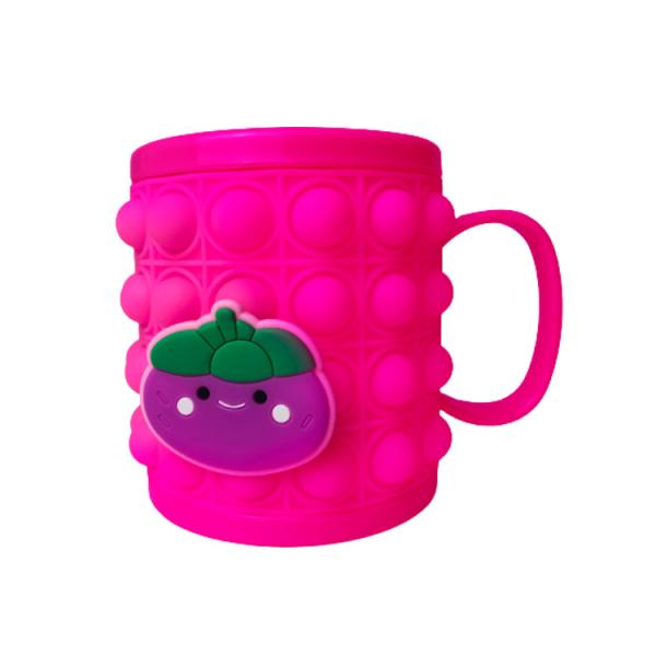 High Durability Silicone Baby Cups Food Grade Drinking Non Stick Temperature Resistant