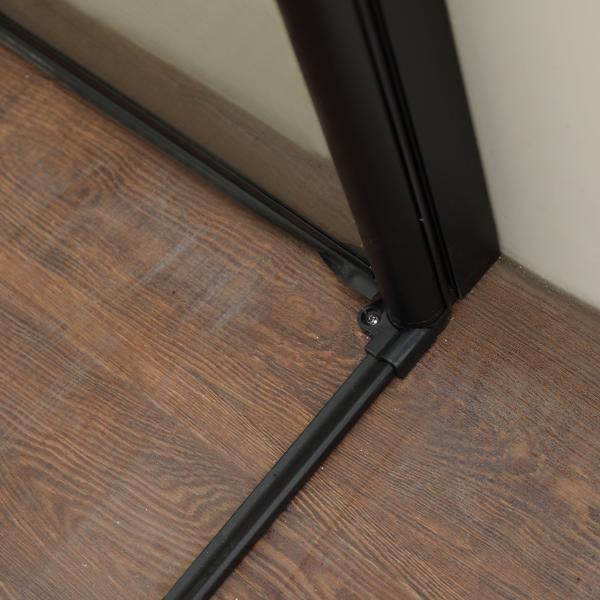 Нержавеющая сползая 6mm закаленная стеклянная дверь 1200X2000mm ливня