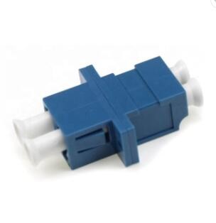 ISO Fiber Optic Adapters , Lc Duplex Adaptor Ceramic Sleeve