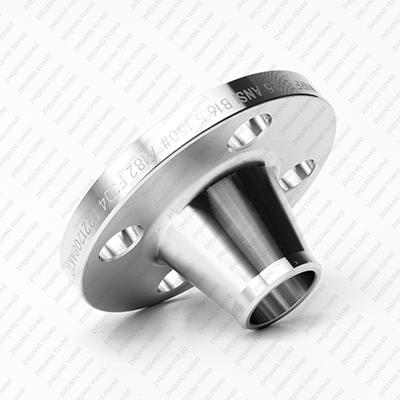 Brida de cuello soldado de acero inoxidable JIS RF 1/2 a 24 Clase 150-2500