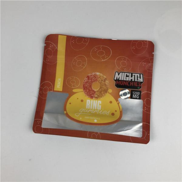 Professional Service Digital Printed Bags with Glossy/Matte Printing Finishing Gummy Edible Mylar Bags