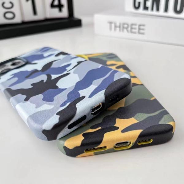 Camouflage Luxury Mobile Back Cover Waterproof For Iphone 14 Pro Max