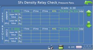 SF6 Density Relay ChecSF6 Density Meter Check 0.2 Level KS2001