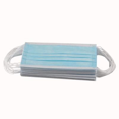 Elastic Ear Hanger Disposable Face Mask , Dust Face Masks  Civil Protective