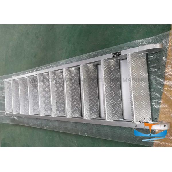 Corrosion Resist Aluminium Telescopic Ladder With Anodic Oxidation Treatment
