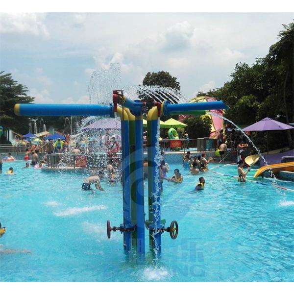 Outdoor Water Spray Pad Galvanized Steel Sprinkler Pool Squirt Toys Anti Corrosion