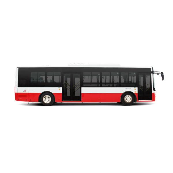 10m 30 Seater Pure Electric City Bus with 268kwh LiFePo4 Battery and 250km Driving Range for Public Transit