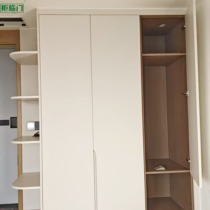 Aluminum Honeycomb Walk In Wardrobe Cabinet Formaldehyde Free Fireproof Mothproof