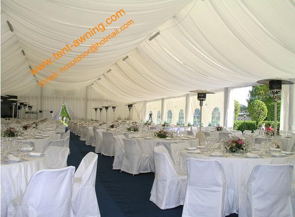 Portable Aluminum Large Tents for Weddings Fire Retardant  Event  Party Marquees