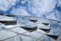 Aluminum Frame Curtain Wall 6mm-12mm Clear Glass Curtain Wall