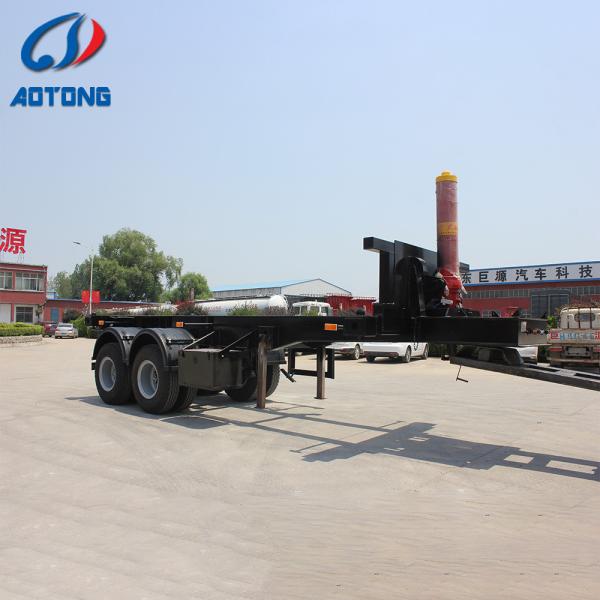 Small Farm Dump Trailer Self Discharge Tipping Truck Trailer End Dumping Trailers