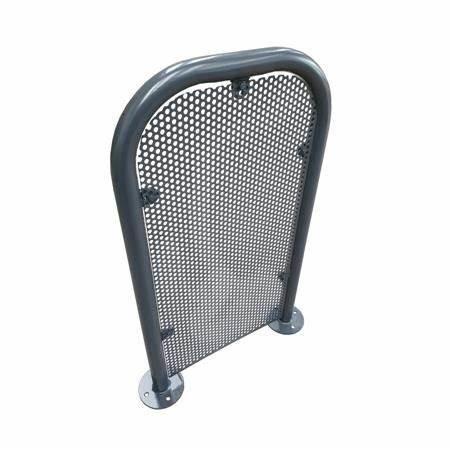 Door Protection Hoop - Perforated Infill From China Metal Fabrication Supplier
