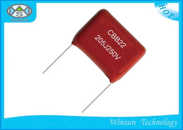 Pulse Metallized Polyester Film Capacitor CBB22  2 Microfarad Polypropylene Capacitor