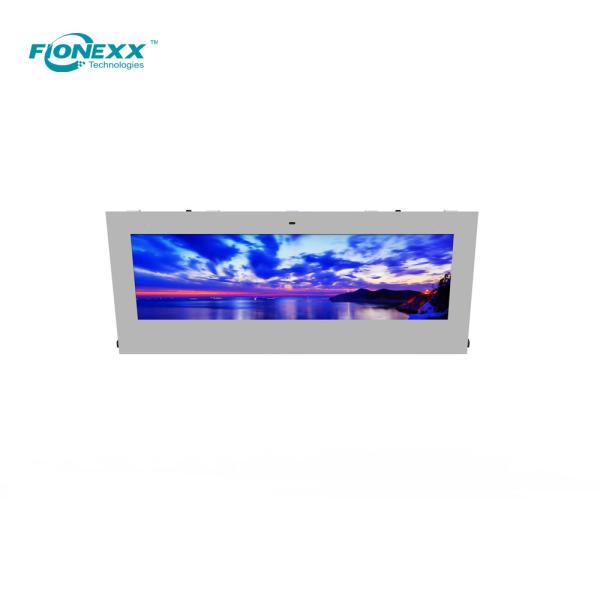 High Contrast Bus Shelter Digital Signage Waterproof Outdoor Digital Signage IP65