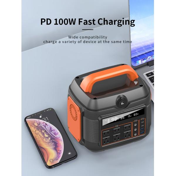 Refuerzo de la batería del coche portátil con pantalla LED y arrancador de salto de salida de 600W 220V