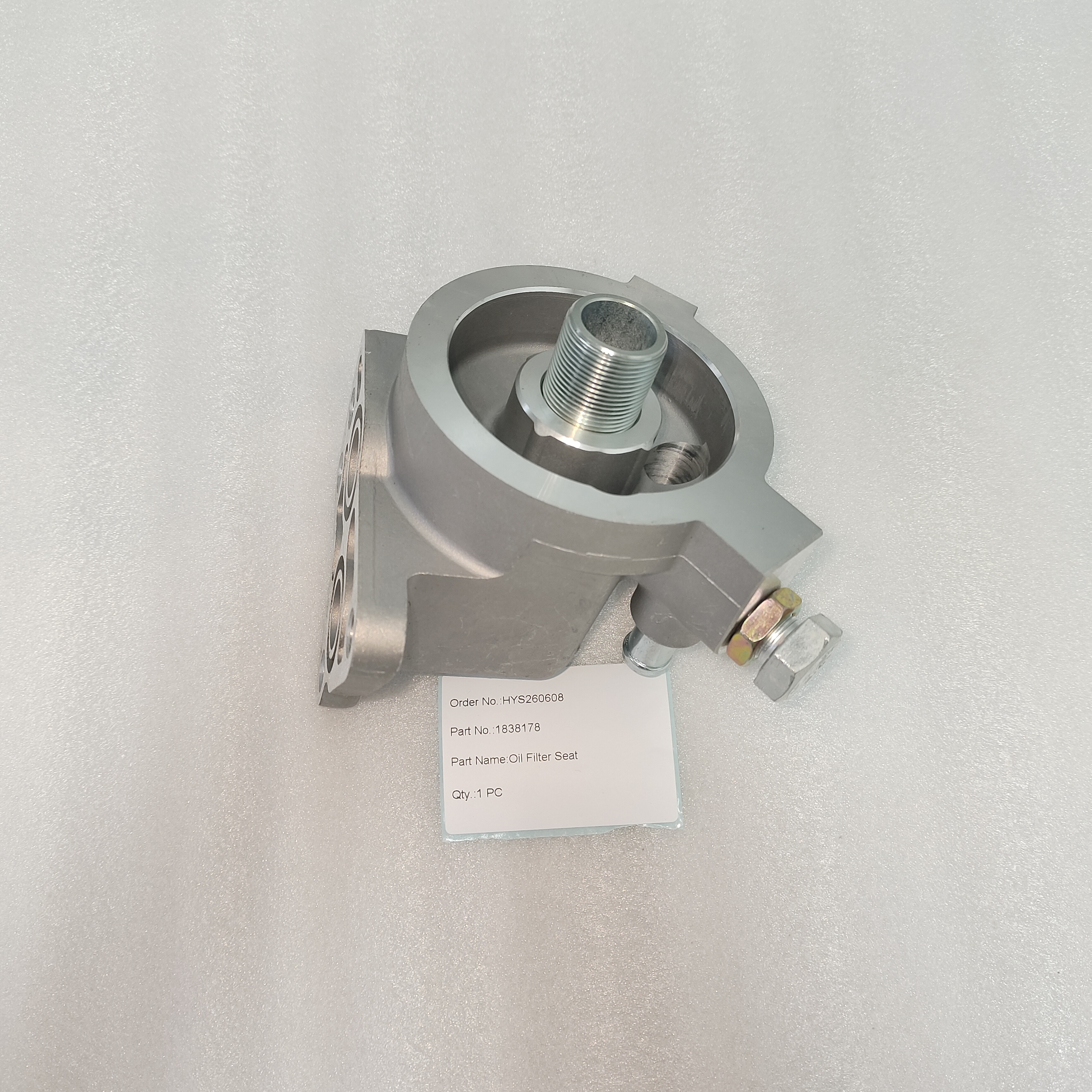 Hyunsang Machinery Parts 1838178 Oil Filter Seat For 312C L, 320C, 320C FM