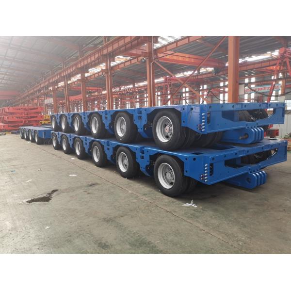 24 Axles Hydraulic Steering Multi Axle Modular Trailer Versatile Applications