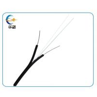 GJXH FTTH Drop Cable LSZH Flame Retardant 1 Fiber Galvanised Single Mode Fiber Optic Cable