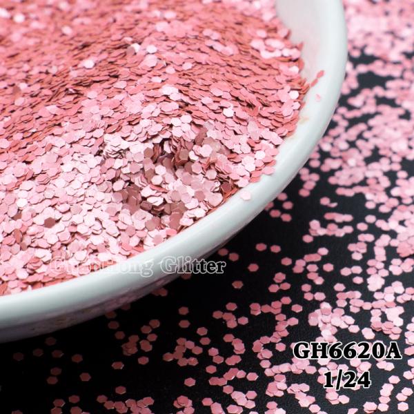 Solvent Resistance Matte Aluminum Glitter Powder Injection Paillette Holographic For Body