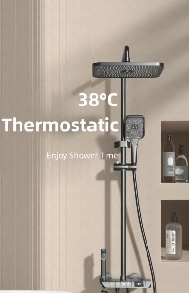 Rainfall Spray Exposed Valve Showers