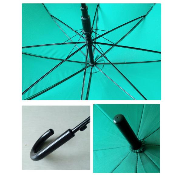 Ткани полиэстера SGS зонтики гольфа водоустойчивой Windproof