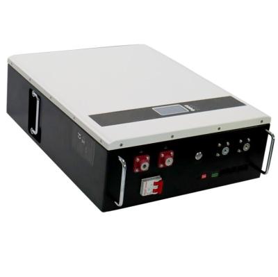 Home Solar Energy Storage 5KWh Wall-Mounted LiFePO4 Battery 51.2V 100Ah