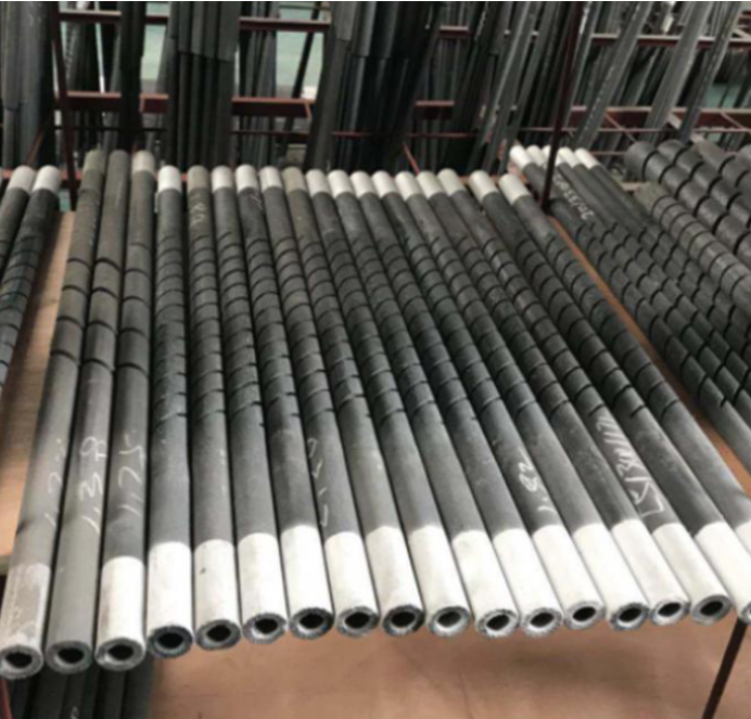 High-Temperature 1625°C Silicon Carbide Heating Elements with Long Lifespan and Customizable Configurations for Industrial Furnaces