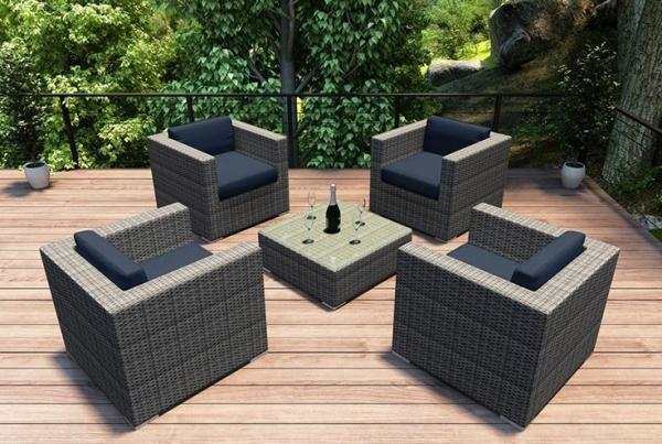 PE Rattan wicker patio sofa sets Hot design Outdoor garden Furniture