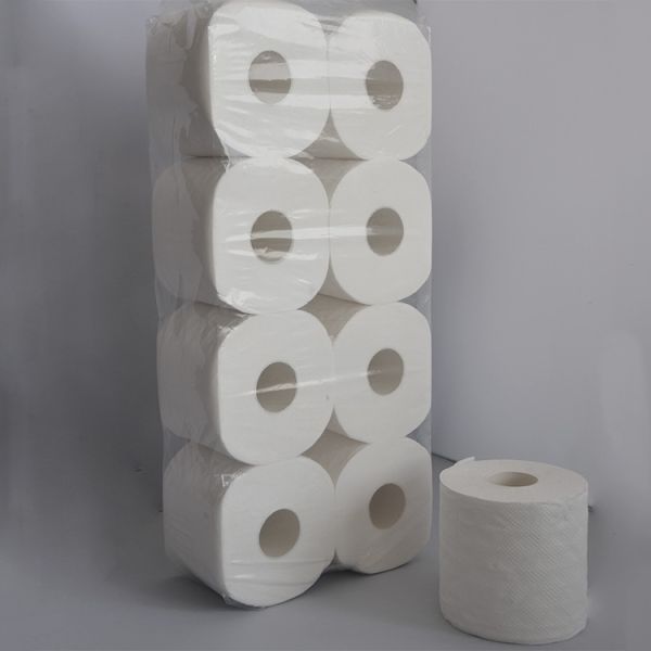 Custom Logo Multifunctional Soft Toilet Paper Rolls Standard Size Manufactured by Toalet Paper