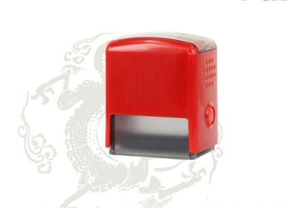 Hot selling Epress:S4124 plastic material self-inking stamp/ Cheapest self-inking stamp