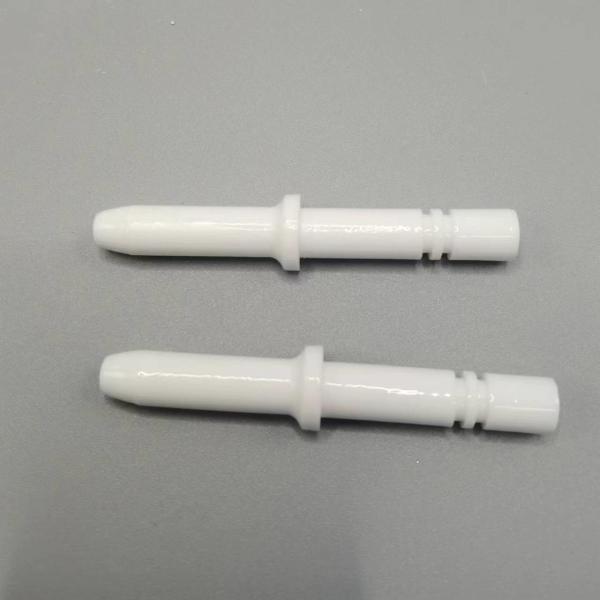 Gas Ignition Needle 99% White Alumina Ceramic Products AL2O3 White Ceramic Ignition Head